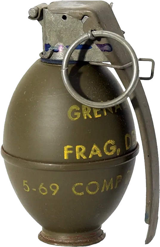 Png Grenade Mk 2 Grenade Grenade Transparent Background