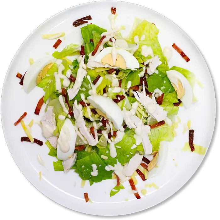 Download Chicken Caesar Salad Garden Salad Full Size Png Garden Salad Caesar Salad Png