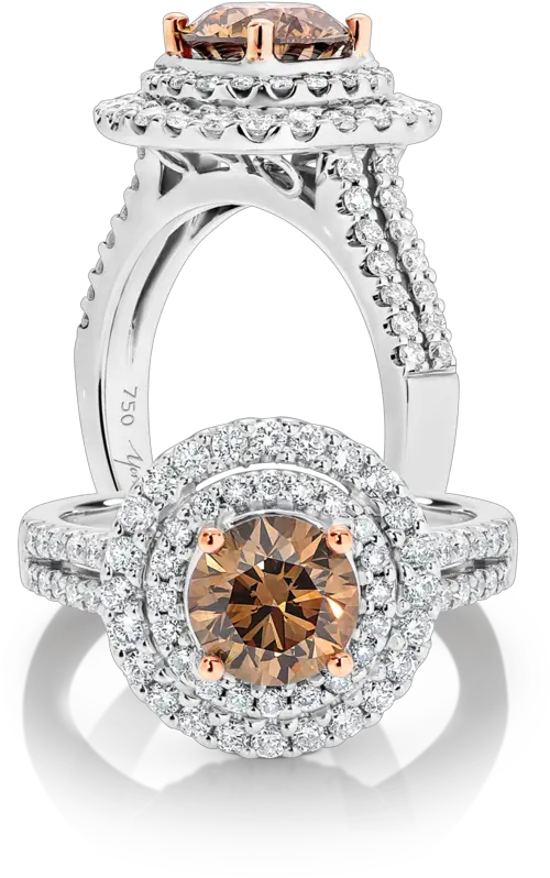 Australian Chocolate Diamond Ring U2013 York Jewellers Au Engagement Ring Png Diamond Ring Png