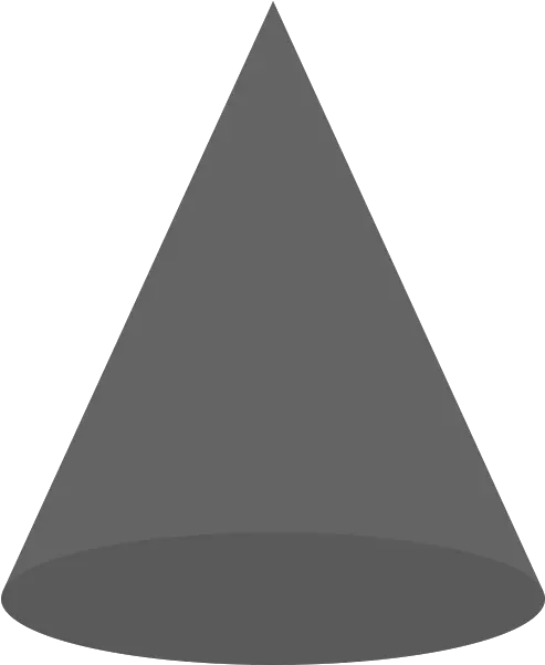 Free Online Cone Geometry Shape Basic Vector For Transparent Gray Triangle Png Geometry Png