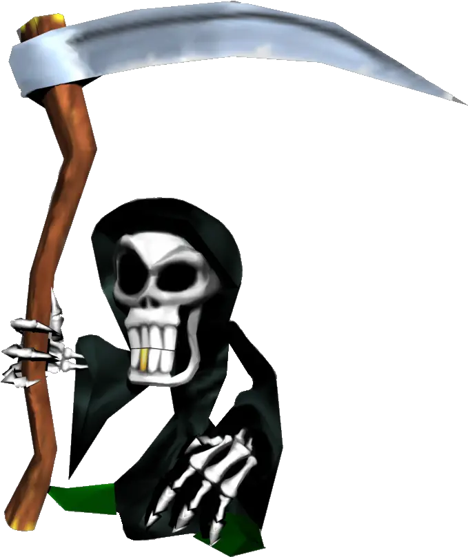 Grim Reaper Clipart Baseball Conker Bad Fur Day Png Grim Reaper Png