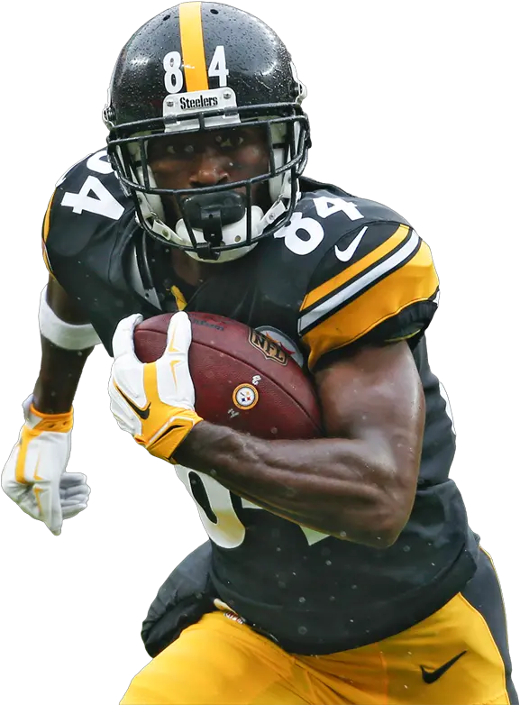 Nfl Player Antonio Brown Turns Himself In Sprint Football Png Steelers Png