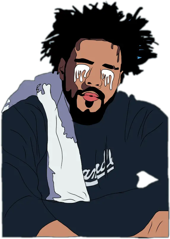 Download Cartoons Dreamville Coleworld Cartoon J Cole Art Png J Cole Png