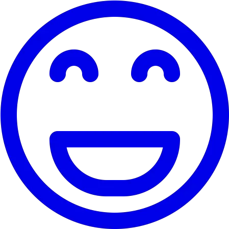 Blue Smile Icon Png Symbol Yellow Png Smiley Icon Grin Icon