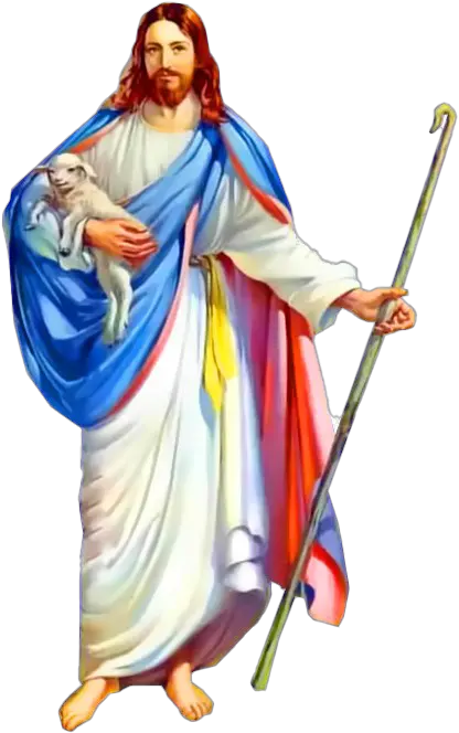 Christ Png File Mart Jesus As Shepherd Png Jesus Cross Png