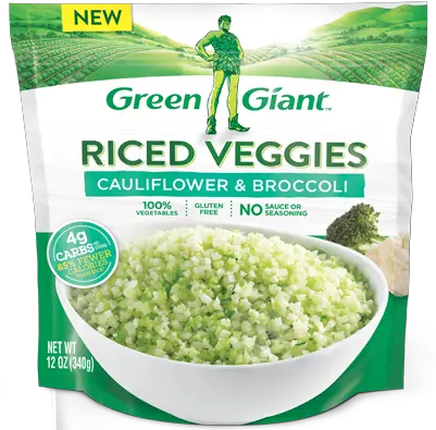 Product1029ggricedveggiescauliflowerbroccolipng Riced Cauliflower And Broccoli Veggies Png