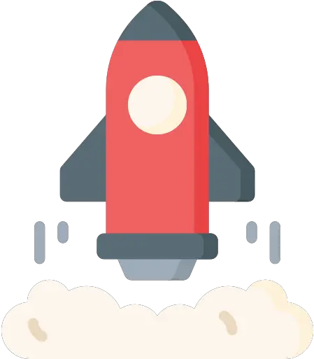 Rocket Vertical Png Rocket Flat Icon