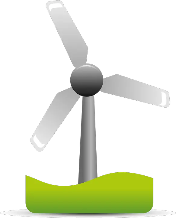 Wind Energy Clipart Wind Turbine Cartoon Png Wind Turbine Png