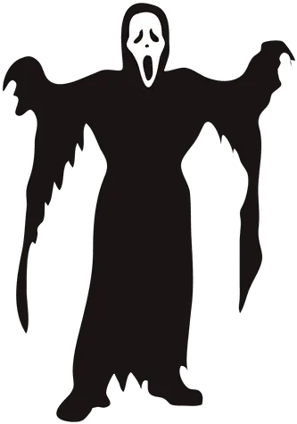 Halloween Grim Reaper Costume Cartoon Scream Costume Png Grim Reaper Transparent
