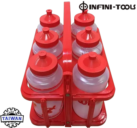 Collapsible Water Bottle Carrier With 6 32 Oz Water Bottles Plastic Png Bottle Cap Png