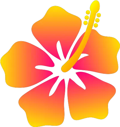 Hawaii F Hibiscus Flower Clip Art Png Hawaii Png