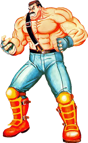 Mike Hagger As He Appears In Final Final Fight Mike Haggar Png Fight Png