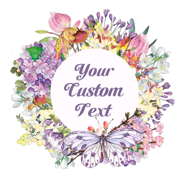Watercolor Floral Wreath Png Wreath Watercolor Wreath Png
