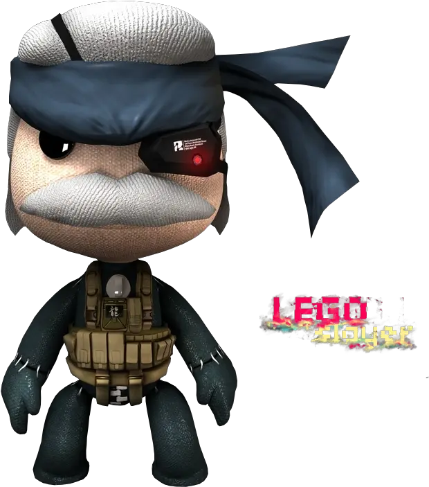 Download Little Big Planet Metal Gear Solid Hd Png Old Snake Little Big Planet Metal Gear Png