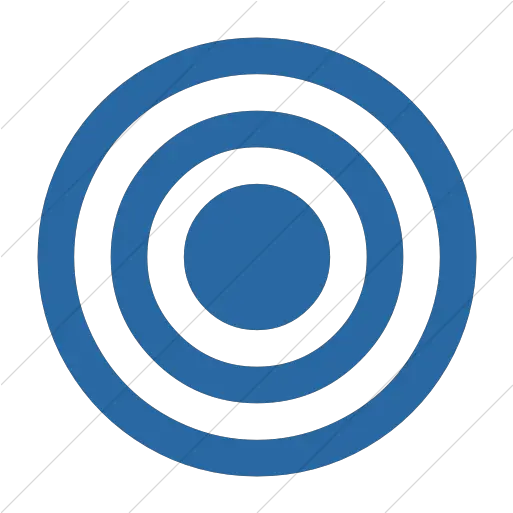 Iconsetc Blue Bullseye Icon Png Bulls Eye Icon