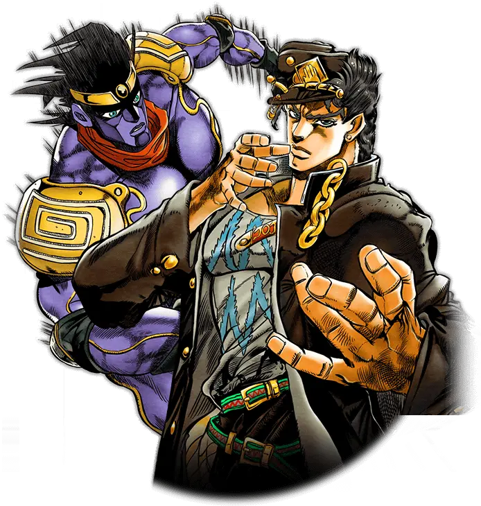 Jotaro Kujo Png Unit Jotaro Kujo Jojo 2670445 Vippng Jotaro Pose With Stand Jotaro Kujo Transparent