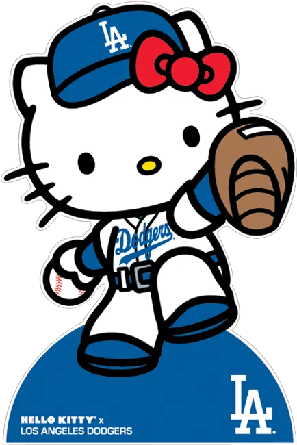 Dallas Cowboys Clipart Hello Kitty Hello Kitty Dodgers Png Hello Kitty Transparent