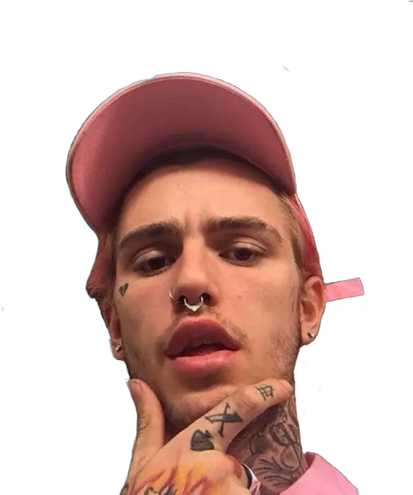 Download Lil Peep Lil Peep Nose Ring Full Size Lil Peep Nose Ring Png Peep Png