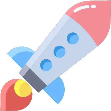 Rocket Free Transport Icons Vertical Png Rocket Flat Icon