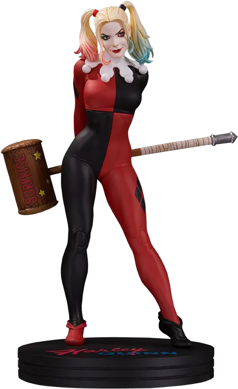 Harley Quinn Statue Dc Cover Girls Harley Quinn By Frank Cho Statue Png Harley Quinn Transparent