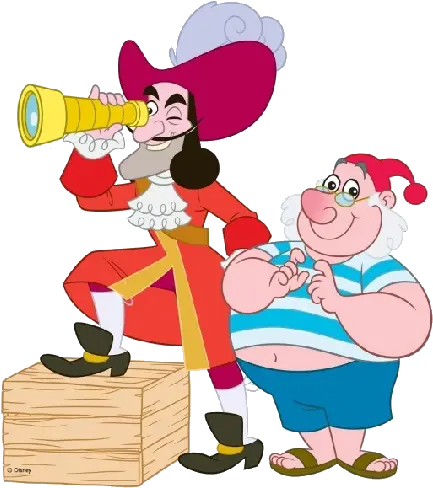 Jake Jake And The Neverland Pirates Smee Png Pirate Hook Png