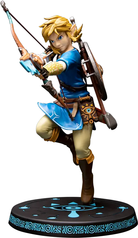 Breath Of The Wild Link Pvc Figure Legend Of Zelda Link Breath Of The Wild Png Breath Of The Wild Link Png