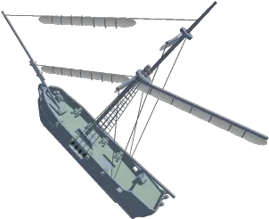 Old Sunken Pirate Ship Roblox Boat Png Old Ship Png