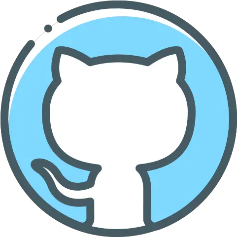 Logo Github Free Icon Of Social Media Github Blue Icon Png Github Logo