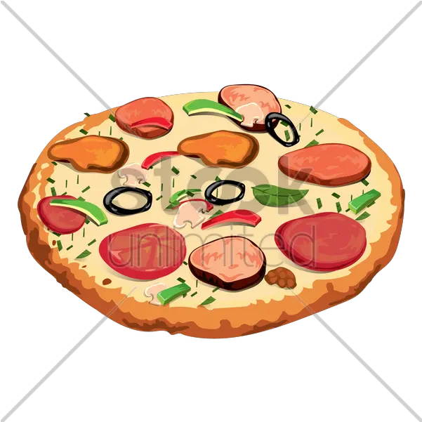 Clipart Pizza Salami Pepperoni Pizza Png Pepperoni Pizza Png