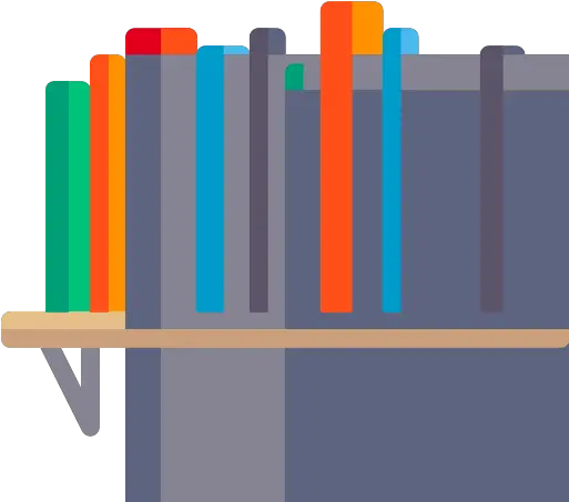Bookshelf Png Icons And Graphics Book Shelf Animated Png Bookshelf Png