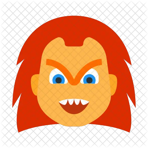 Chucky Icon Of Flat Style Simple Chucky Art Cartoon Png Chucky Png