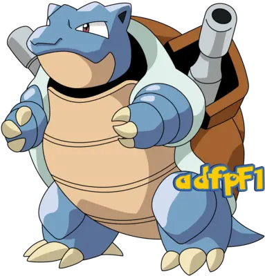 Download Hd Blastoise By Adfpf1 009 Blastoise Transparent Blastoise Png Blastoise Png