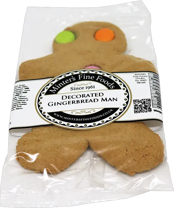 Decorated Gingerbread Men 1 X 30 Gingerbread Png Gingerbread Man Png