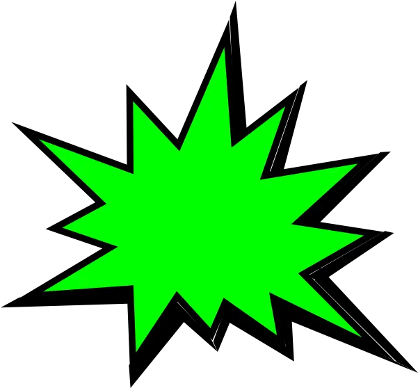 Green Comic Pow Png Clip Arts For Web Comic Book Bubble Transparent Pow Png