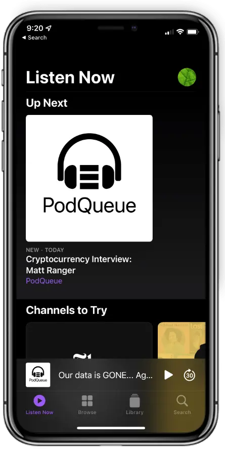 Podqueue Listen Later For Audio Technology Applications Png Find My Ipad Icon Missing