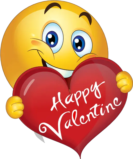 Png Happy Valentine Boy Smiley Emoticon Animated Emoji Happy Valentines Day Boy Emoji Png