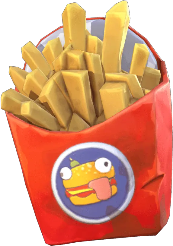 French Fry Backpack Fortnite Happy Png French Fry Png