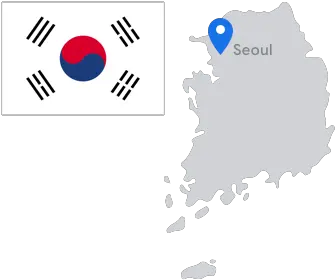 Seoul Google Cloud South Korea Flag Png Korean Flag Png