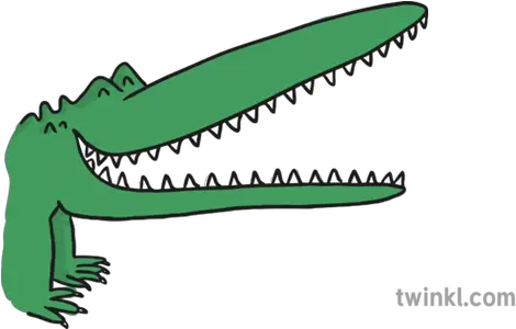 The Enormous Crocodile Illustration Twinkl Enormous Crocodile Twinkl Png Crocodile Png