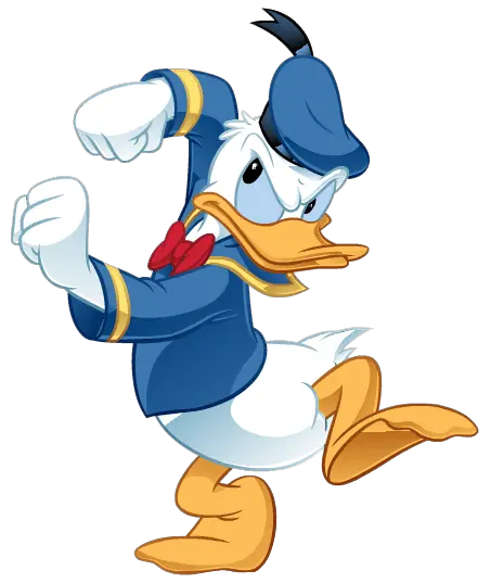 Donald Duck Angry Donald Duck Png Duck Png