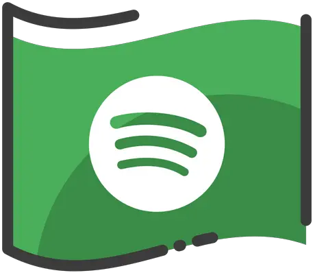 Spotify Logo Icon Of Colored Outline Gold Email Icon Png Spotify Png