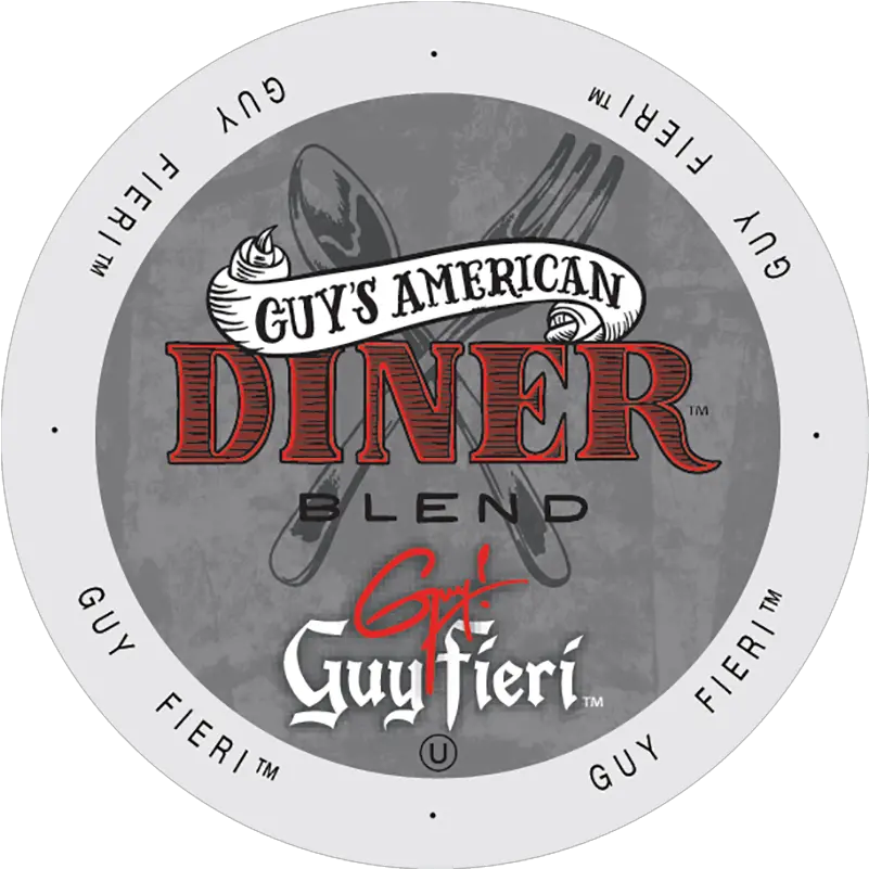 Guy Fieri American Diner Blend Kcups Illustration Png Guy Fieri Png