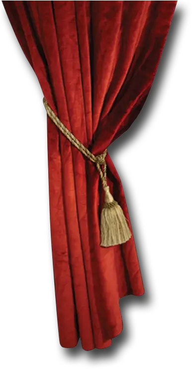 Download Hd Red Curtain Png Source Curtain Single Png Red Curtains Curtain Png