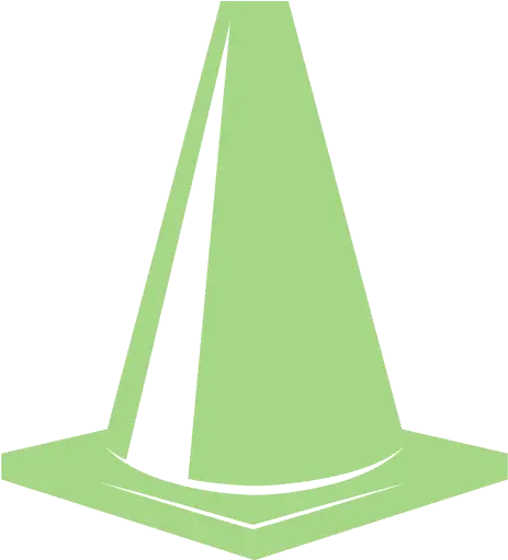 Guacamole Green Traffic Cone Icon Free Guacamole Green Cone Png Traffic Cone Icon