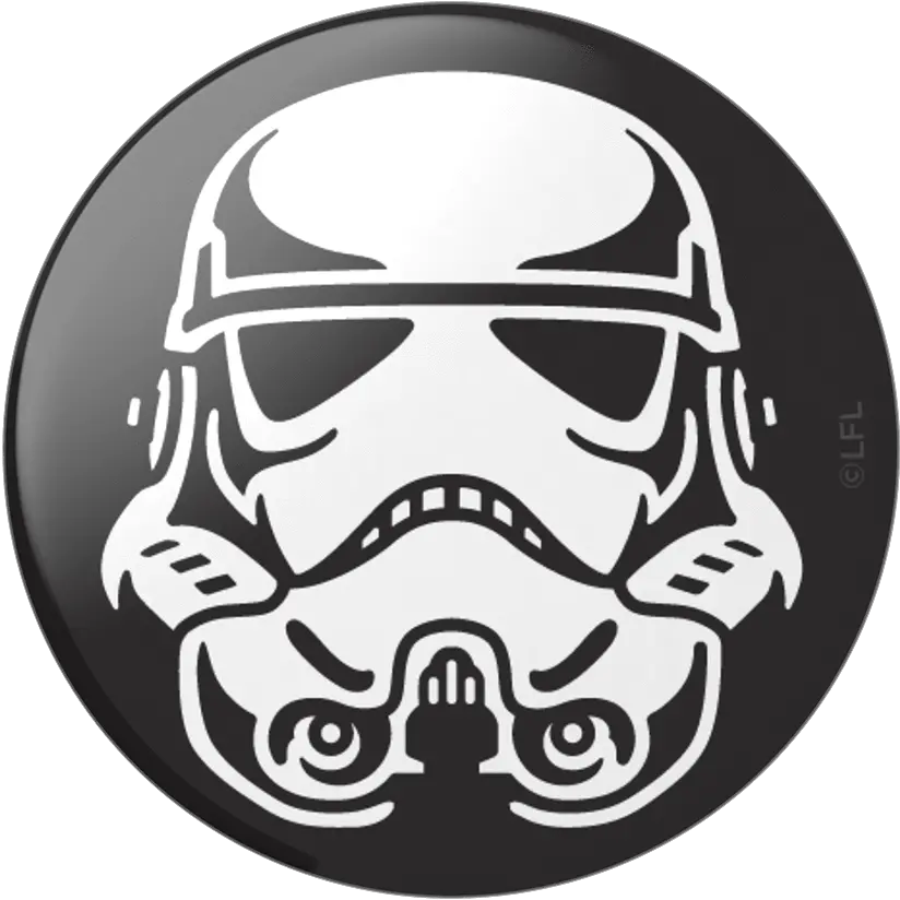 Stormtrooper Icon Popgrip Popsockets Official Star Wars Stormtrooper Icons Png Skull Trooper Icon