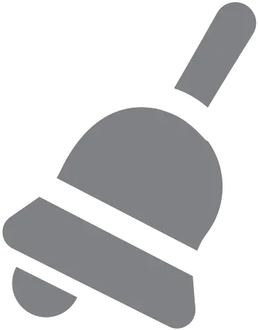 Hand Bell Flat Icon Handbell Png School Bell Icon