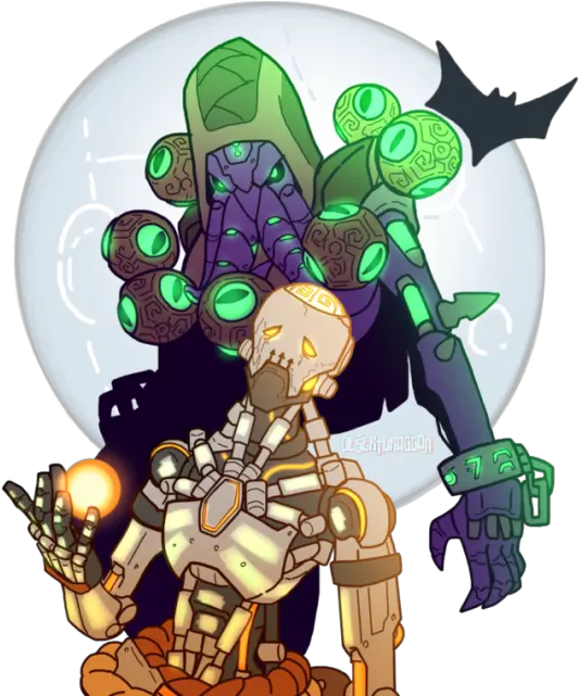 Pin Zenyatta Cultist Fan Art Png Zenyatta Png