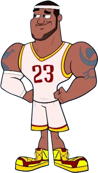 Lebron James Teen Titans Go Lebron Png Lebron James Logo Png