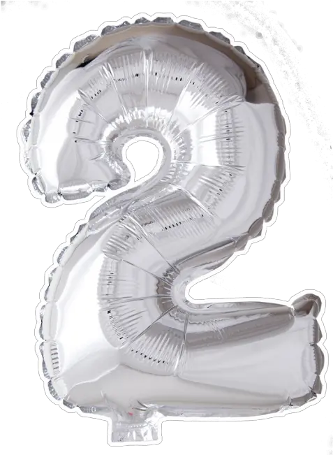 Silver Balloons Png Number Balloon Png Transparent Silver Balloons Png