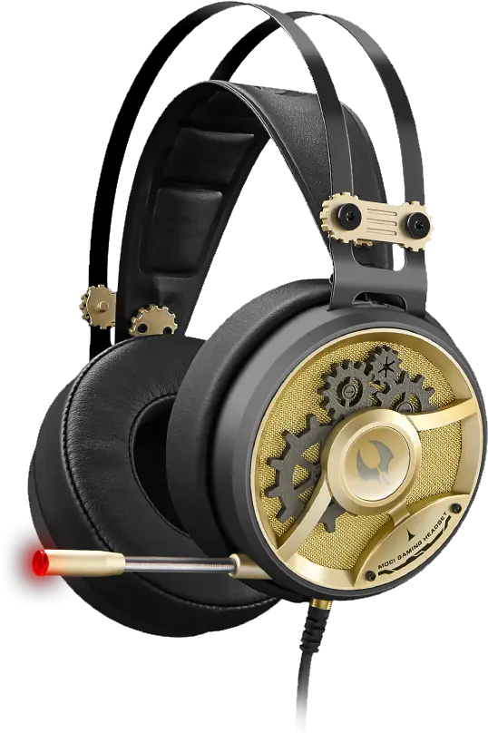 M660g Chronometer Uhdr Gaming Headset Gold Gold Gaming Headset Png Gaming Headset Png